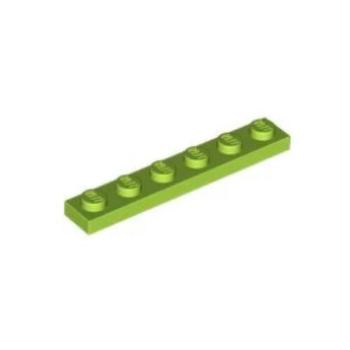 乐高/LEGO零件 4529160 3666 4534665 4164029 浅绿色 1x6 基础板