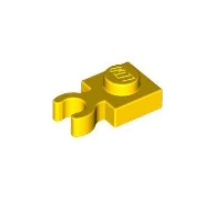 乐高LEGO 4613258 60897 44860 4085d 黄色1x1夹口铰链板 6348065