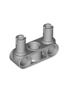 乐高/LEGO积木零配件 6408168 2393 浅灰色 3x2 栓连接件