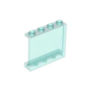 乐高LEGO 6245267 60581 35323 4594685 透明浅蓝色1×4×3墙壁板