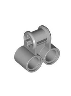 乐高/LEGO 6280396 32291 42163 浅灰色 十字轴栓连接件 4211629