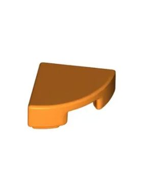 乐高/LEGO积木零件 6173925 25269 橙色 1x1 1/4圆光面板 48410