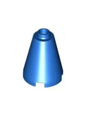 乐高/LEGO积木零配件 6092663 3942 14918 蓝色 2x2x2 圆锥砖