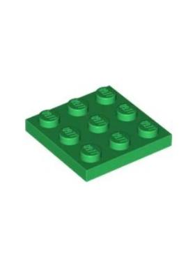 乐高/LEGO积木零件 6253139 11212 绿色 3x3 基础板