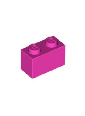 乐高LEGO 4621545 3004 3065 35743 深粉红色 1x2 基础砖 4245295