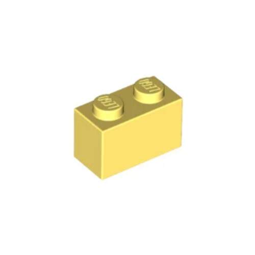 乐高/LEGO积木零件 6022083 3004 93792 亮浅黄色 1x2 基础砖