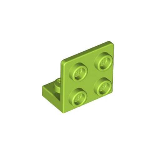 乐高LEGO配件 6310277 99207 浅绿色1×2-2×2 反向托架件6094031