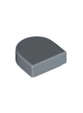 乐高/LEGO积木零件 6429608 24246 35399 沙蓝色 1X1半圆光面板