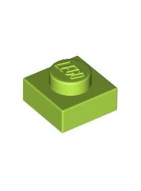 乐高/LEGO 4621557 3024 4122438 浅绿色 1x1 基础板 28554 30008