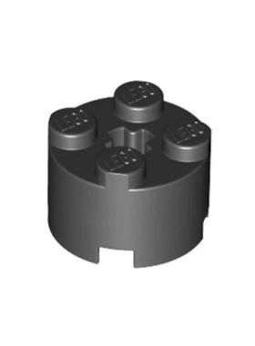 乐高/LEGO零件 614326 6143 3941 394126 6116 黑色 2x2 圆柱砖