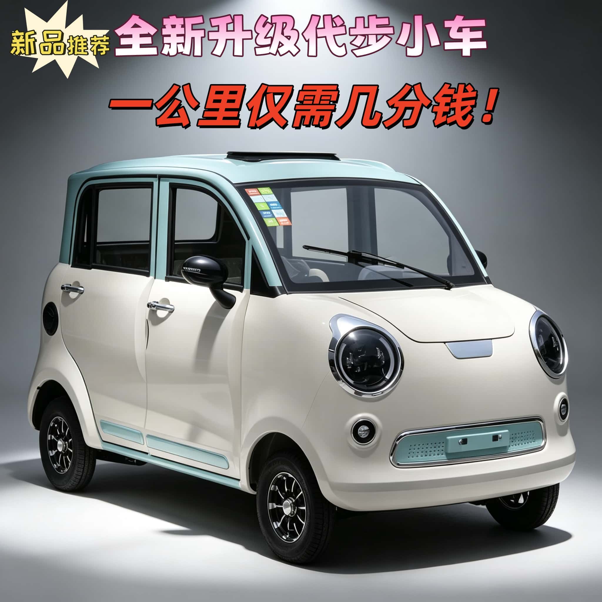 电动新款四轮车锂电池家用汽车女电动四轮车