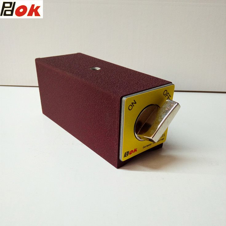 吸。PDOK强力0KG磁铁16开关磁力座PD-101力线切割机床磁性固定座