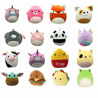 .Squishmallow Kawaii Big Squish Animal Unicorn Piggy Dinosau