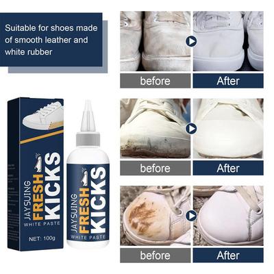 100g White Shoes Cleaner Shoes Whitening Cleansing Gel For S