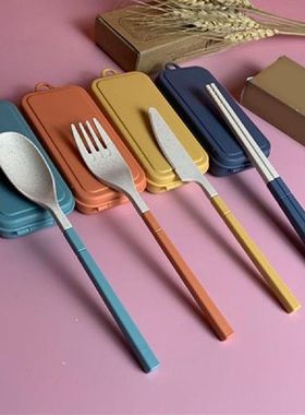 1St Durabl Cutlry Box Kit cofrindly Dinnrwar