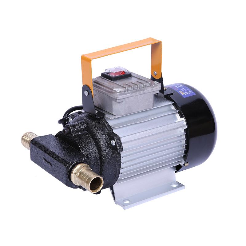 220V750W齿轮油泵电动铸铁抽油泵机油泵液压油煤油自吸式水泵