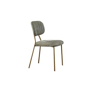 意式 Norah 轻奢无扶手靠背椅 现代轻奢家用布艺餐椅 芬纳维亚ART