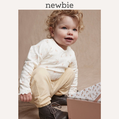 Newbie瑞典进口童装春夏花卉连体衣