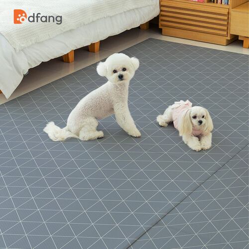 dfang狗垫子宠物地垫防滑耐磨防水防尿易清洗四季通用柔软睡觉用