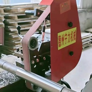 工业级车床打磨砂带机外圆砂光机曲轴抛光除锈机金属打磨砂带机