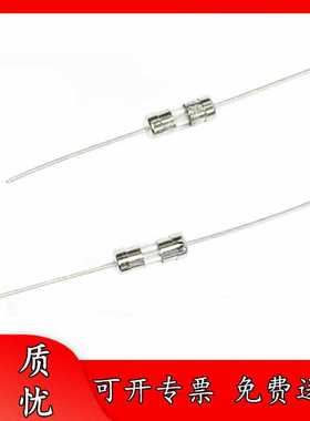 新款直销392方形保险丝 慢断 250V T2A 红色直插件 电源保险丝 39