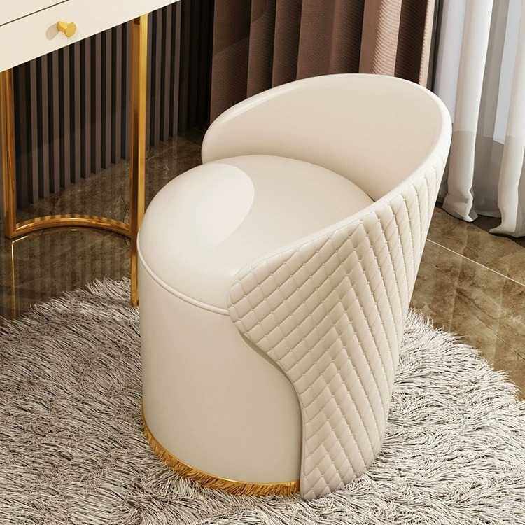 新款直销一件家用小户型靠背凳子百搭椅卧室现代简约网红梳妆台化