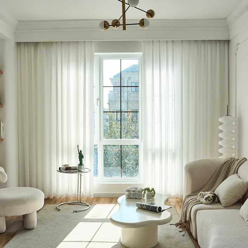 新款直销客厅卧室白纱窗帘纱帘透光不投人遮光飘窗纱帘白纱竖条纹,居家布艺,窗纱,淘宝优惠券,粉丝福利购,淘宝优惠卷