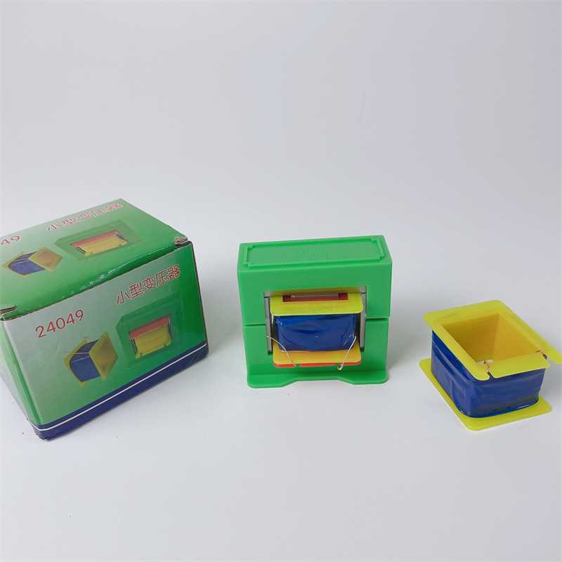 新款直销J24049小型变压器(小型可拆变压器)物理实验器材教学仪器