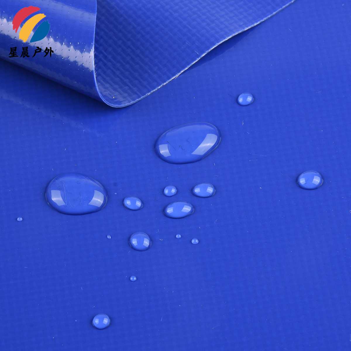 新款直销现货直供PVC夹网布 防雨耐撕扯帐篷面料 棚货场盖布防潮P