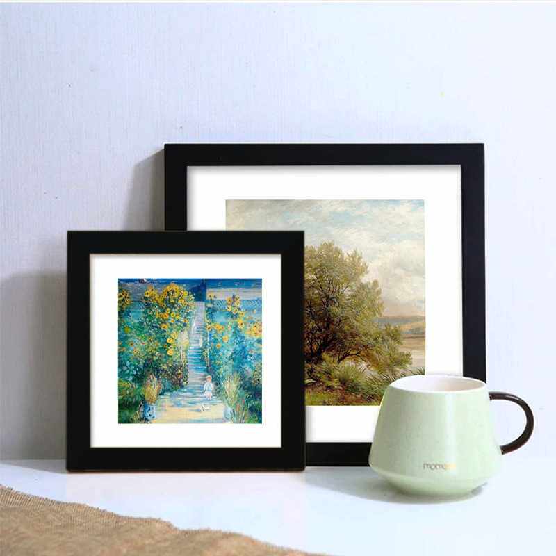 新款直销简约正方形相框摆台大尺寸装饰画挂墙相框创意个性影楼相