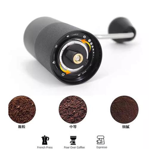 新款直销不锈钢咖啡磨豆机手磨咖啡机咖啡豆研磨机家用手动咖啡豆
