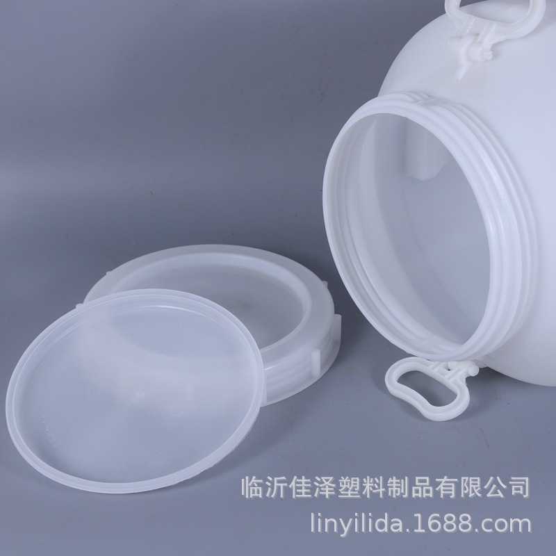 新款直销现货食品级100L塑料桶PE材质水桶塑料油桶家用立式圆形塑