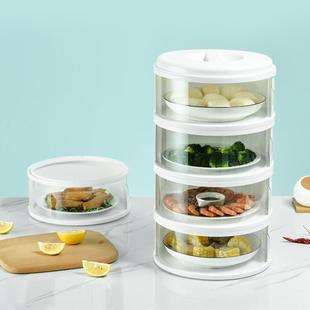 直销保温菜罩厨房家用多层可折叠保温餐盒饭菜剩菜保鲜收纳防 新款
