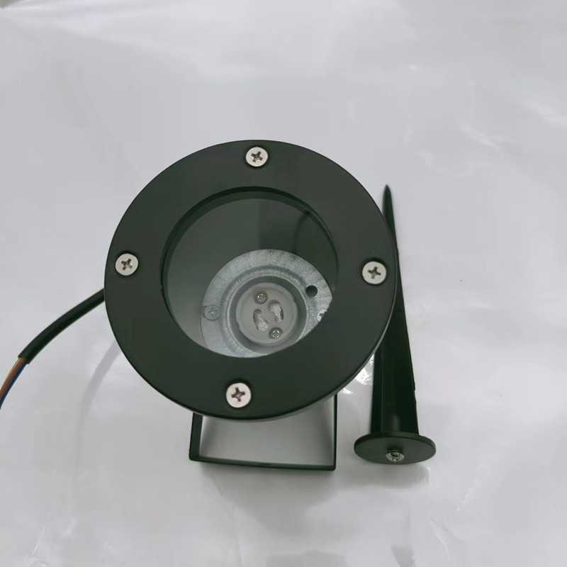 新款直销GU10草坪户外插地射灯防水MR16插泥灯射树灯3W5W照树地插