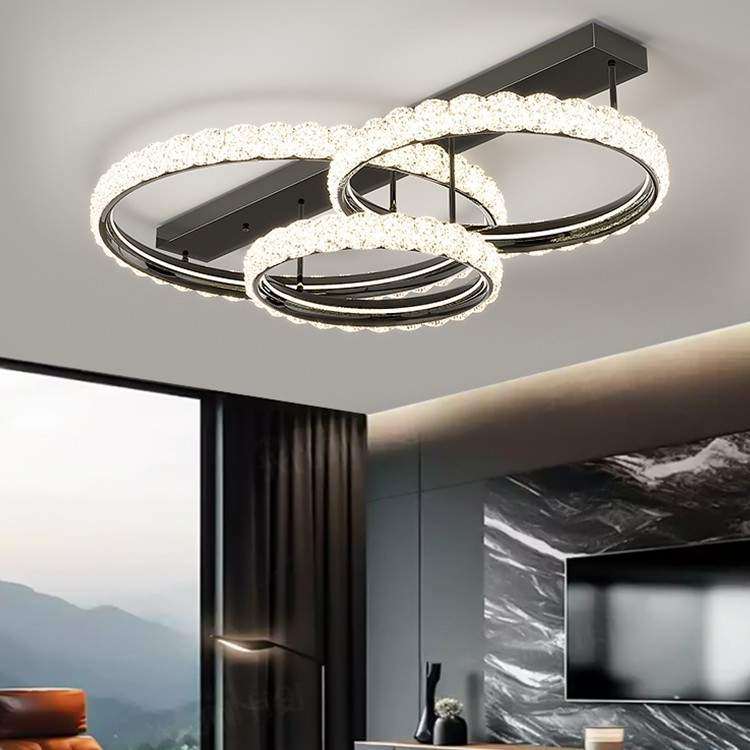 意式客厅吸顶灯2025款高亮护眼主灯全光谱卧室灯全屋组合灯具,3C数码配件,USB灯,淘宝优惠券,粉丝福利购,淘宝优惠卷