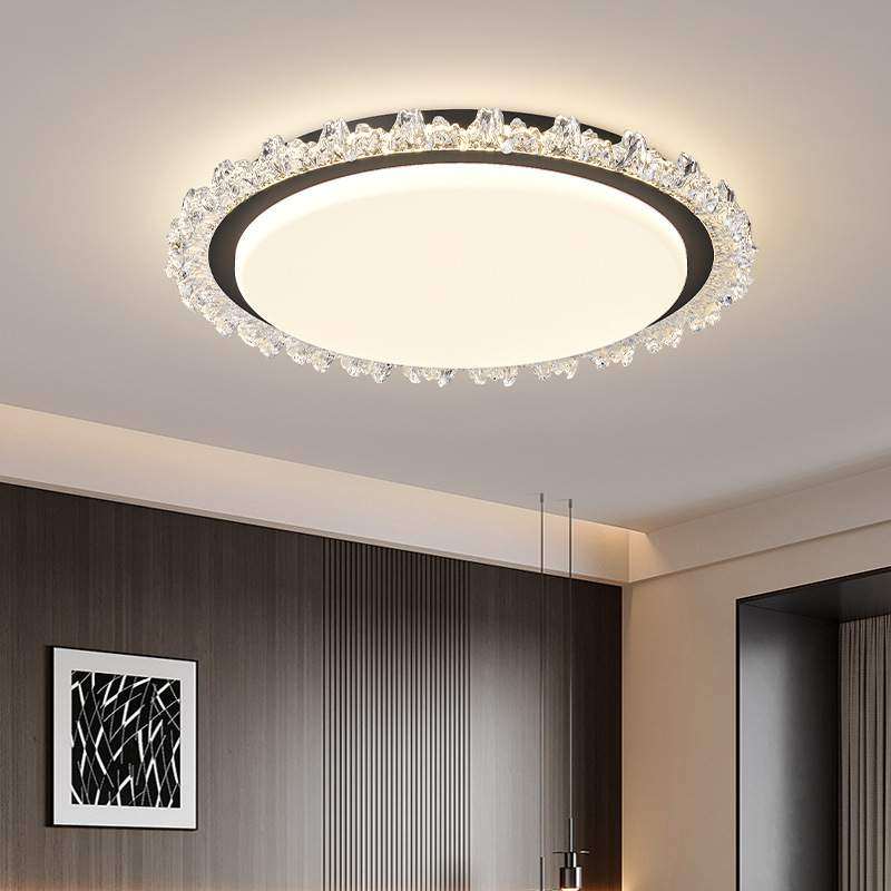 2025新款极简风全光谱中古简约现代高亮护眼餐厅书房灯卧室吸顶灯,3C数码配件,USB灯,淘宝优惠券,粉丝福利购,淘宝优惠卷