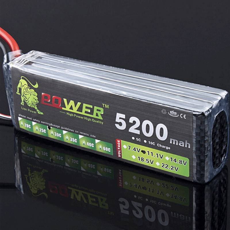 11.1v遥控飞机锂电池 5200mAh车船模型航模 30C高倍率锂电池 现货