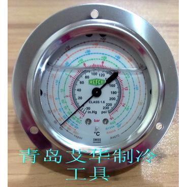 +MR-205-DS-+ 冷媒含油轴向压力表低压雪种表4687573威科原装