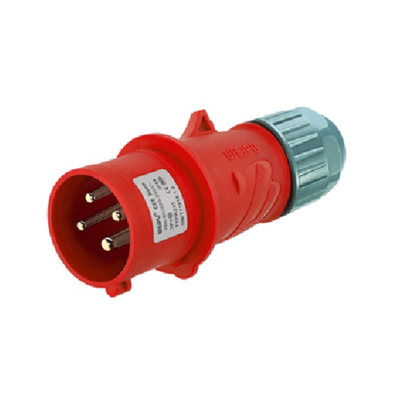 WEIPU威浦工业插头16A4芯TYPR233/TYP533/TYP633/2618 防水座IP44