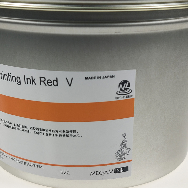 日本女神红丹PRINTING謄写版合模油800克模具检测红色印油合模剂