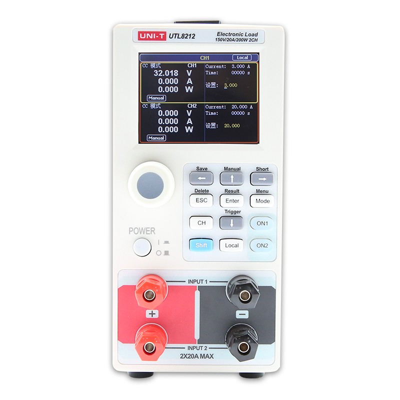 优利德UTL8211/8212直流电子负载可编程高精度电源测试仪8512B+