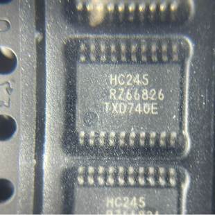 TSSOP 原装 HC245 SN74HC245PWR 20三态输出八路总线收发器IC 正品