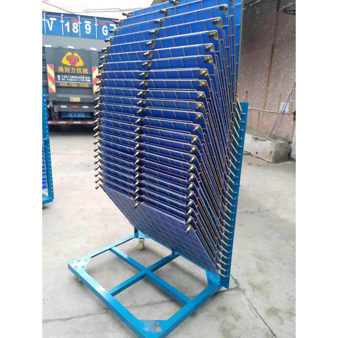 千层架50层丝网印刷晾干架玻璃电路板架多层仓储货架移动置物架