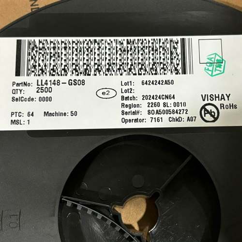 开关二极管 LL4148-GS08 原装正品 VISHAY/(威世) LL-34