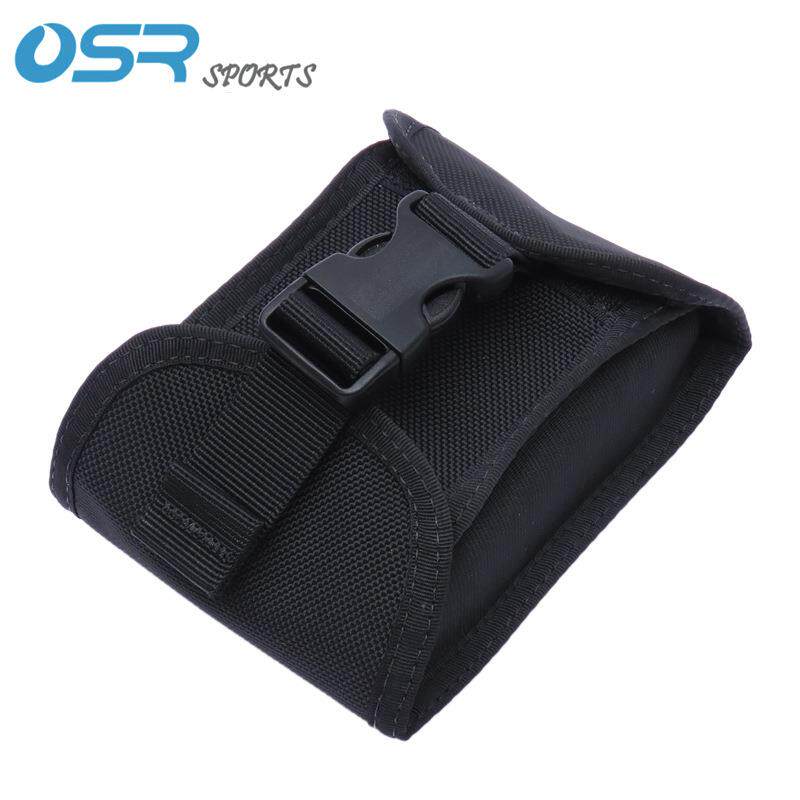 潜水背飞侧挂夹克BCD用2kg双袋盖可调换旋转方向配重袋