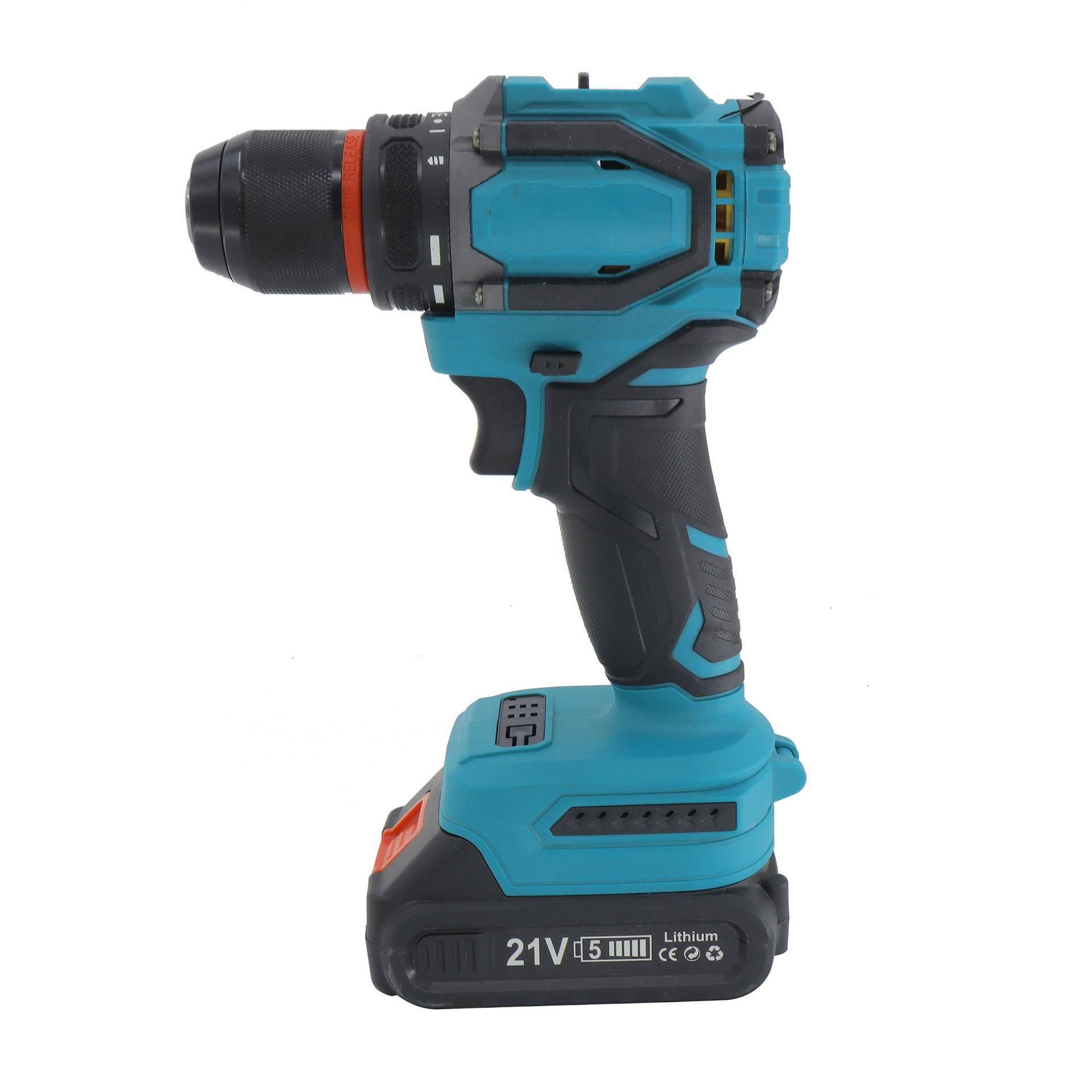 新款无刷双速冲击手钻多功能打孔工具套装手持充电式电钻螺丝起子