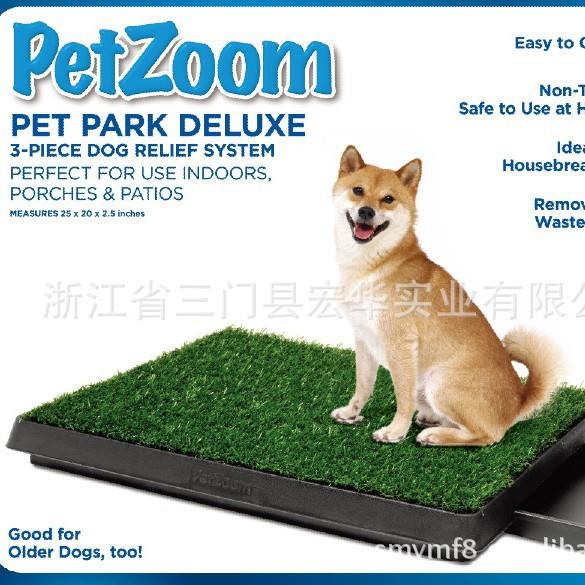 抽屉宠物垫三层抽屉宠物厕所53x61x6cm含两张草坪易清洗