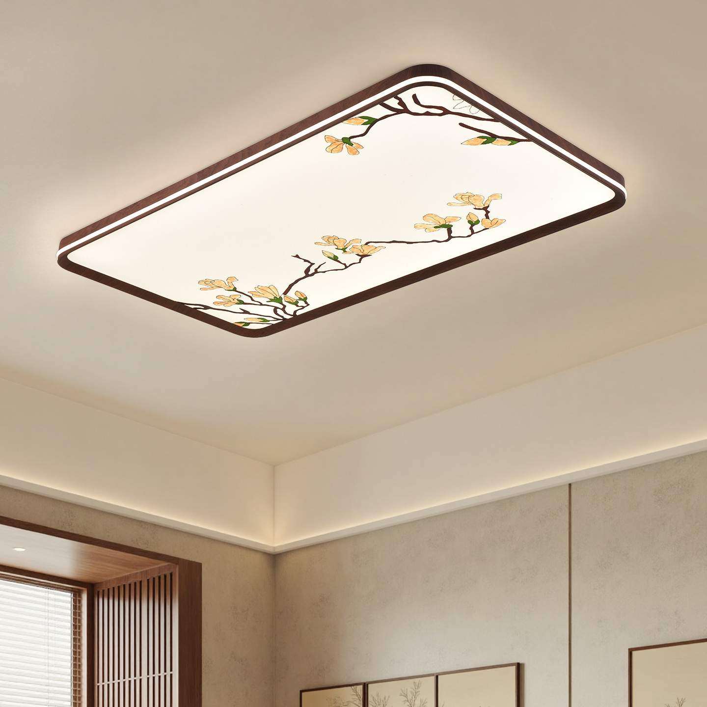 超薄吸顶灯宋式美学中古风客厅风扇灯全光谱茶室书房中式高级主灯,3C数码配件,USB灯,淘宝优惠券,粉丝福利购,淘宝优惠卷