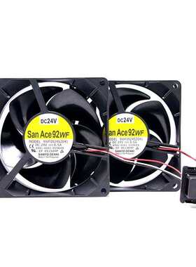 9WF0924S203/1/S2031/S2041发那科24V防水风扇A90L-0001-0598#B/A