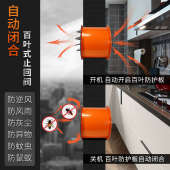 百叶工业排气扇大功率高速通风换气商家用厨房抽油烟轴流圆筒风机